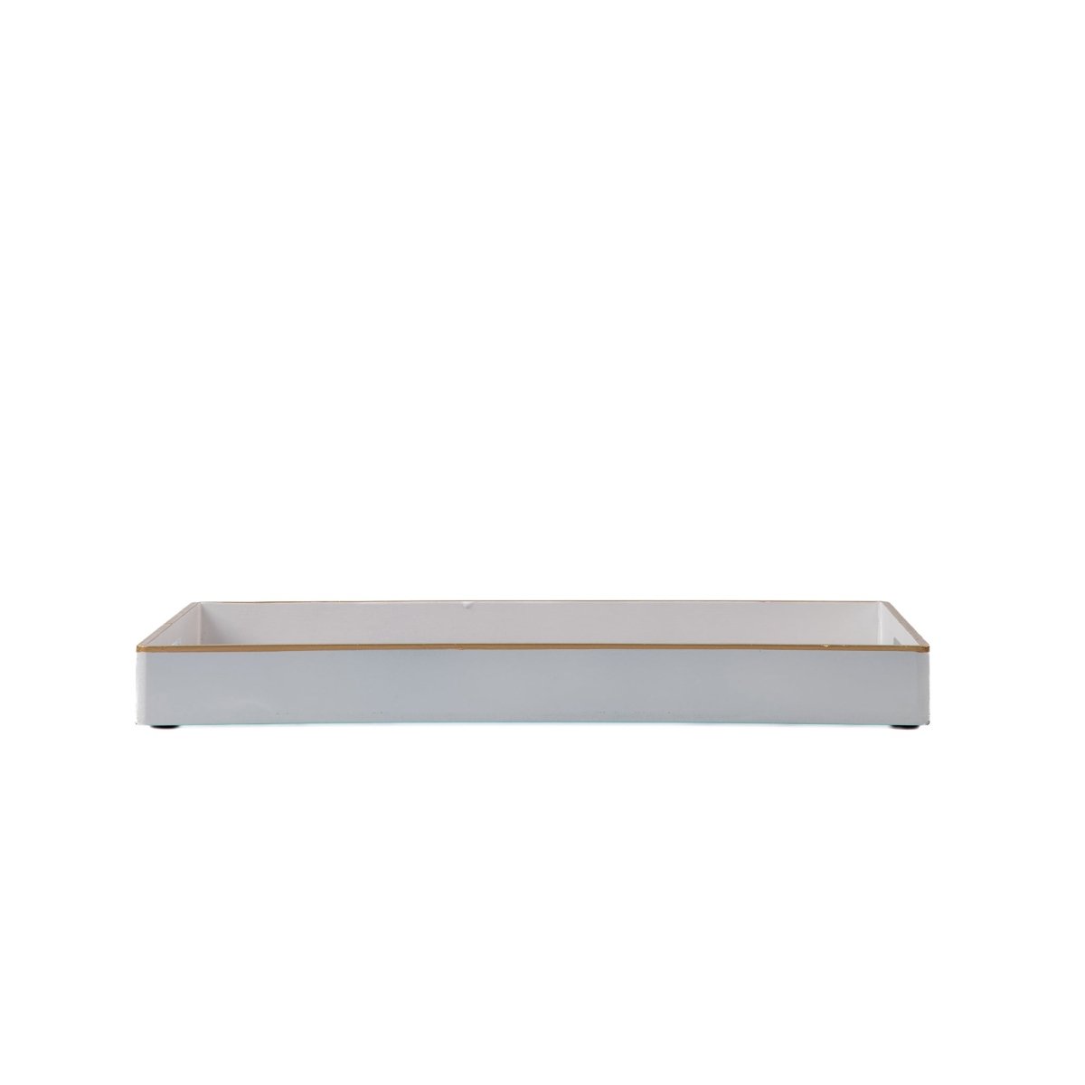 Monticello Purple and Orange Rectangle Decorative Serving Tray - for Kitchen, Barware, Vanity - Serving Trays from Jaye's Studio