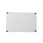 Monticello Purple and Orange Rectangle Decorative Serving Tray - for Kitchen, Barware, Vanity - Serving Trays from Jaye's Studio