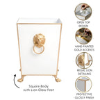 Paws & Claws Square Wastebasket - Wastebaskets from Jaye's Studio