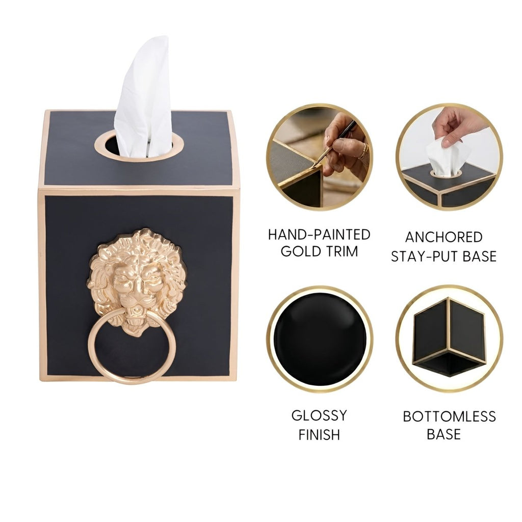 Paws & Claws Tissue Box Cover - Tissue Box Cover from Jaye's Studio