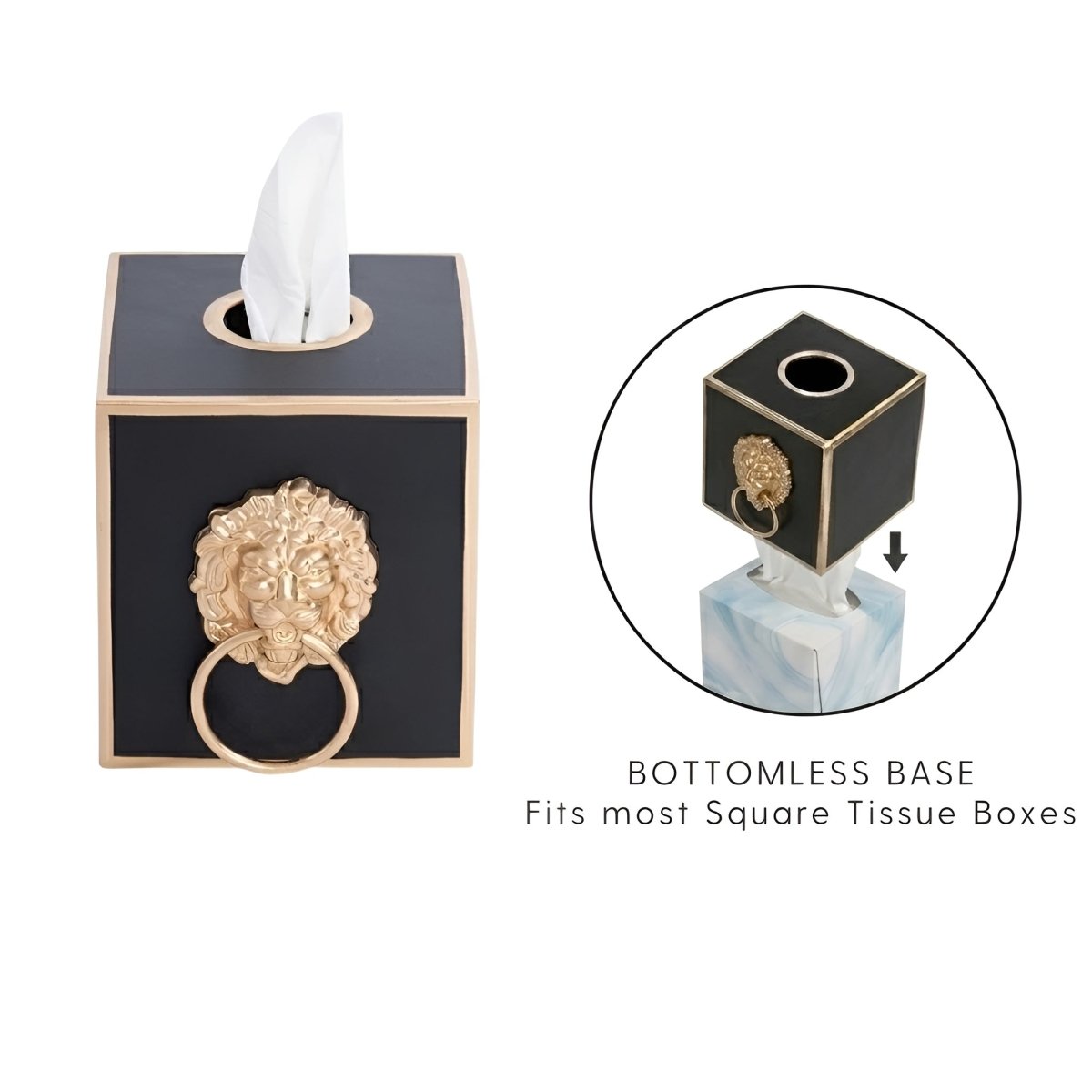 Paws & Claws Tissue Box Cover - Tissue Box Cover from Jaye's Studio