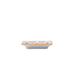 Penny Enameled Purple and Orange Rectangle Catch All Tray, Jewelry Tray for Bathroom, Vanity - Decorative Landry Tray - Trinket Trays from Jaye's Studio