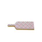 Penny Purple and Orange Enameled Charcuterie Board, Wooden Cutting Board, Serving and Chopping Board for Food & Meat Prep - Charcuterie Board from Jaye's Studio