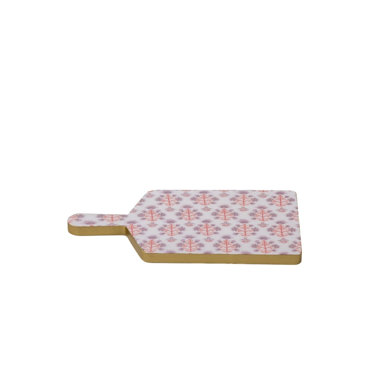 Penny Purple and Orange Enameled Charcuterie Board, Wooden Cutting Board, Serving and Chopping Board for Food & Meat Prep - Charcuterie Board from Jaye's Studio