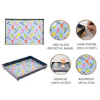 Pickleball Enameled Oliver Tray 8x12 - Serving Trays from Jaye's Studio