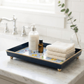 Pickleball Enameled Rectangle Vanity Tray - Decorative Tray - Serving Trays from Jaye's Studio