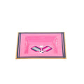 Pickleball Pink and Navy Enameled Square Decorative Trinket Tray, Catch All Tray, Jewelry Tray for Vanity, Bathroom, Bedside Home Office - Trinket Trays from Jaye's Studio