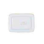Pomegranate Blue Enameled Rectangle Soap Dish, Catch All Tray, Jewelry Tray for Bathroom, Vanity, Sink - Decorative Laney Tray - Trinket Trays from Jaye's Studio