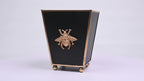 Regency Bee Square Cachepot Planter