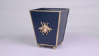 Regency Bee Square Cachepot Planter