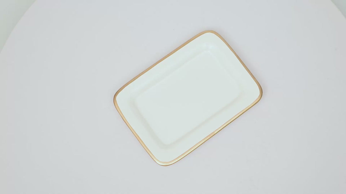 Gracie Enameled Laney Soap Dish