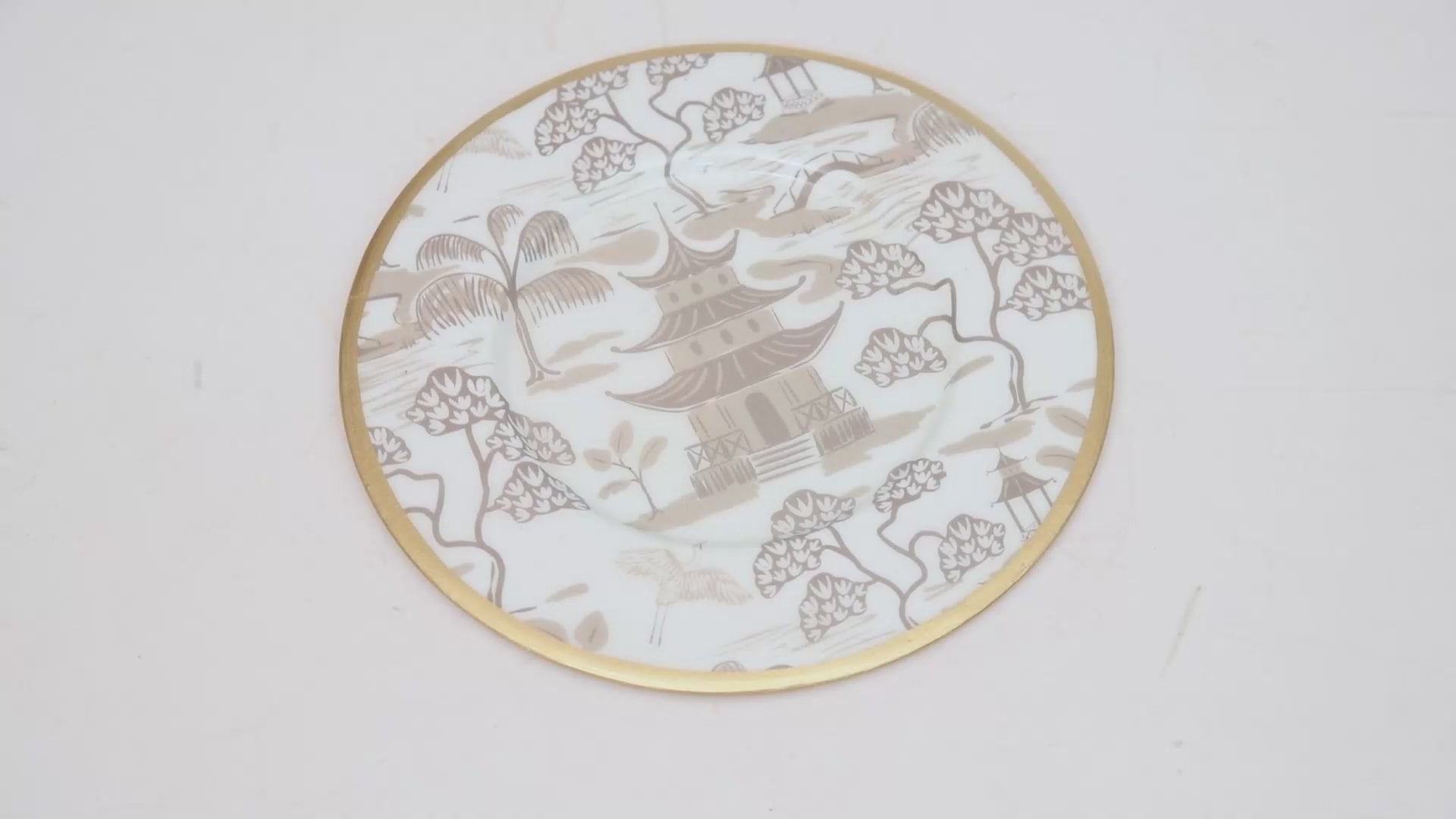 Kyoto Pagoda Dessert Plate (4pk)
