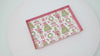 Trees Ribbons & Bows Enameled Oliver Tray 8x12 - White & Pink