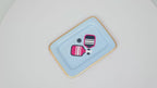 Pickleballs Enameled Laney Soap Dish