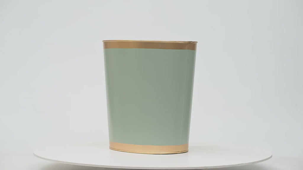 Mattie Oval Wastebasket - Oyster Bay - Avail 11/21