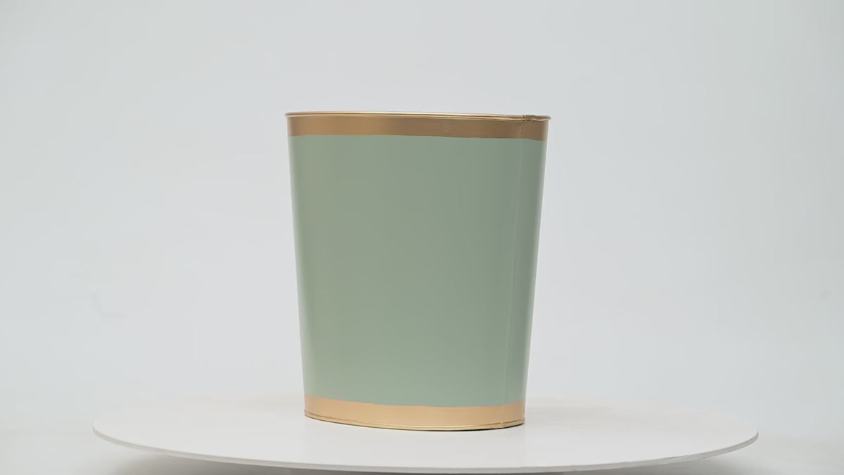 Mattie Oval Wastebasket - Oyster Bay - Avail 11/21