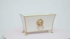 Regency Fluted Rectangle Paws & Claws Cachepot