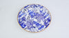 Garden Party Enameled Charger (4 Pack) White & Blue - Avail 8/19