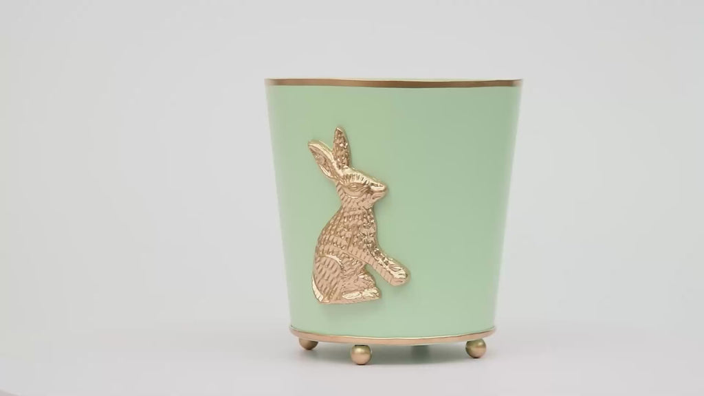 Regency Rabbit Round Cachepot Planter