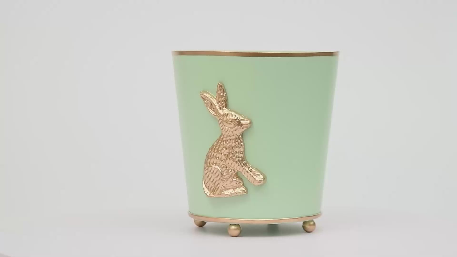 Regency Rabbit Round Cachepot Planter