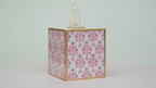 Penny Enameled Tissue Box Cover