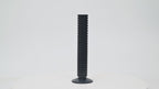 Mattie Medium Ribbed Taper Candle Holder 11" - Indigo Blue - Avail 11/21