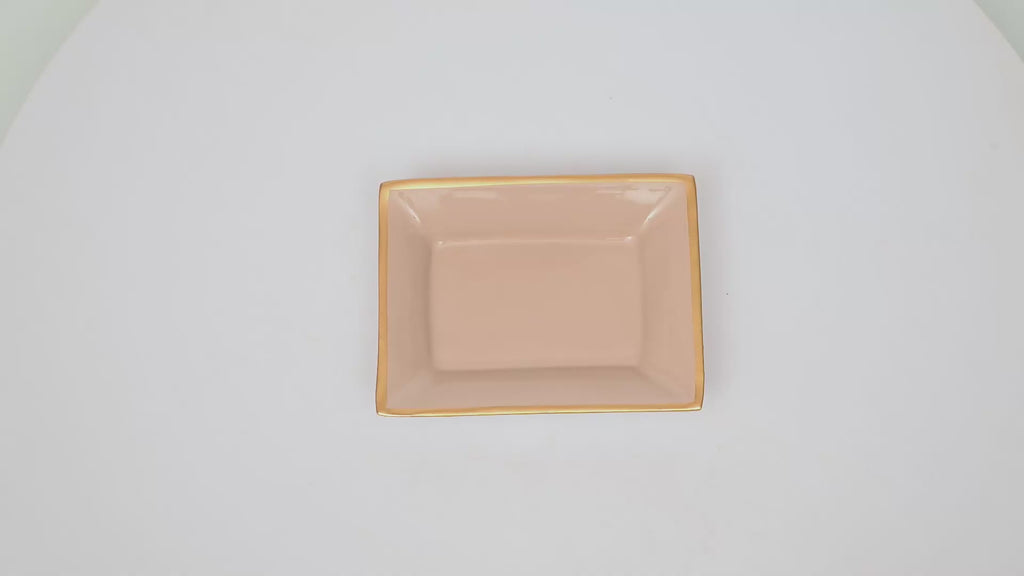 Gracie Enameled Landry Jewelry Tray