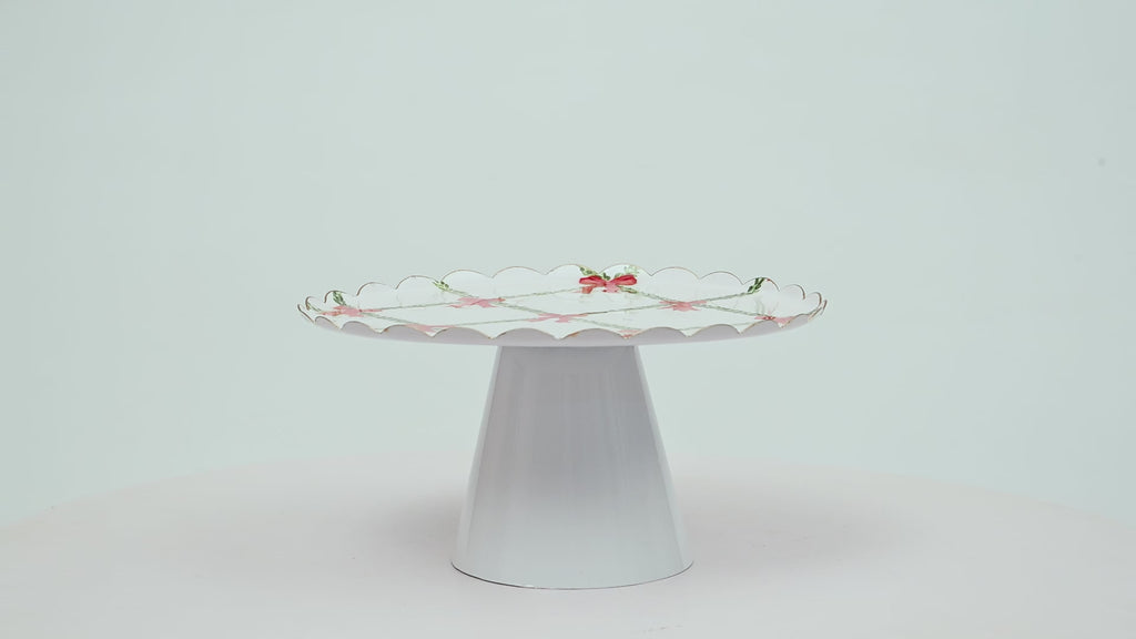 Bow Trellis Cake Stand Set (2pk)