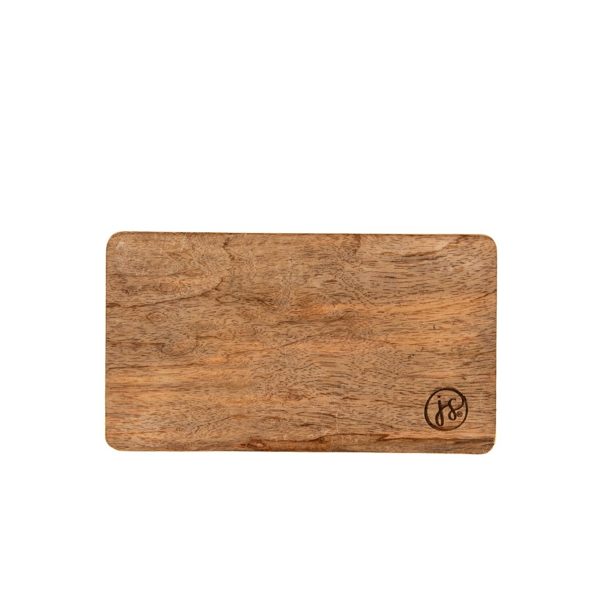 Scales Amelia Enameled Blue Charcuterie Board, Wooden Cutting Board, Chopping Board for Serving, Food & Meat Prep - Cutting Board from Jaye's Studio