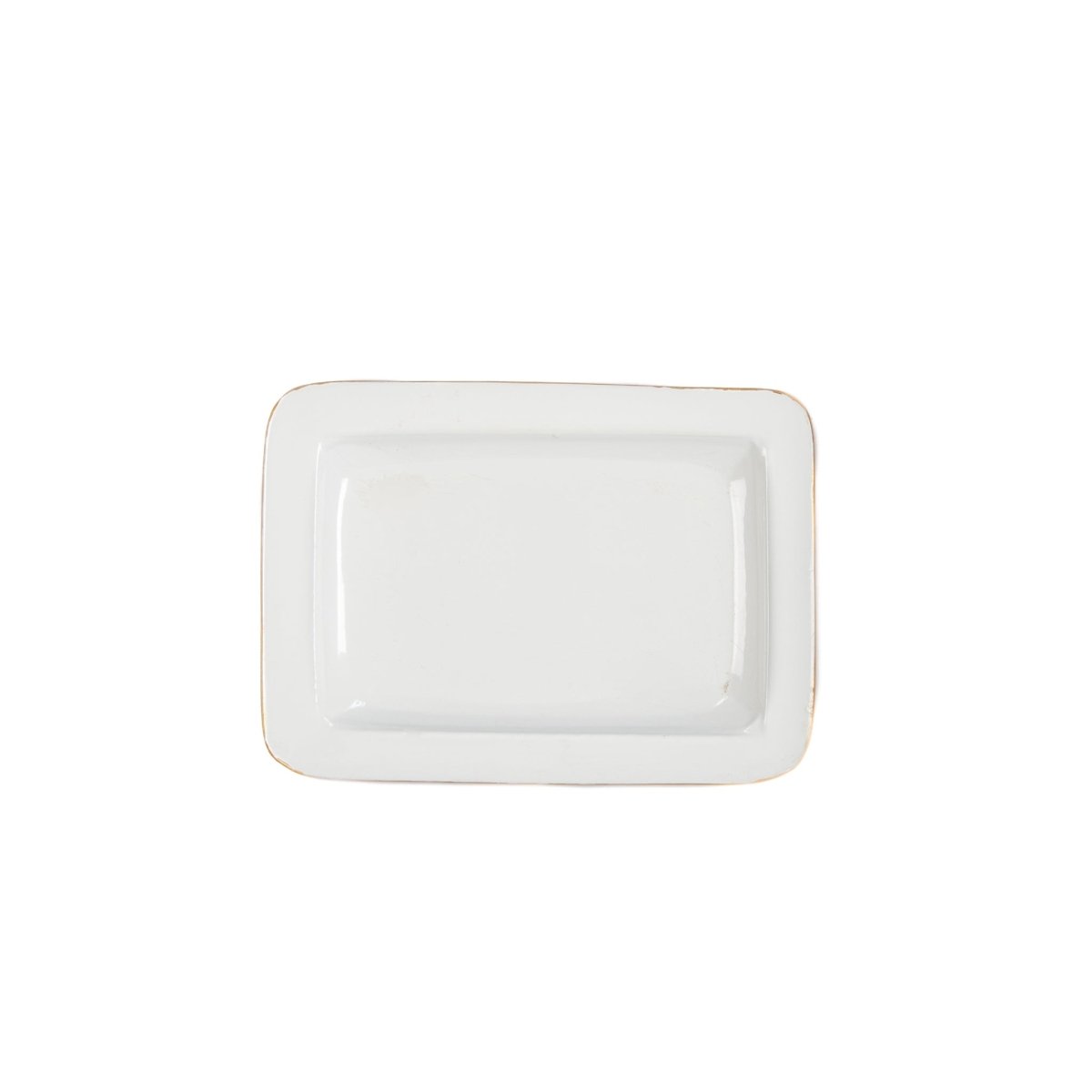 Scales Blue Enameled Rectangle Soap Dish, Catch All Tray, Jewelry Tray for Bathroom, Vanity, Sink - Decorative Laney Tray - Trinket Trays from Jaye's Studio