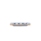 Scales Blue Enameled Rectangle Soap Dish, Catch All Tray, Jewelry Tray for Bathroom, Vanity, Sink - Decorative Laney Tray - Trinket Trays from Jaye's Studio