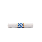 Scales Blue Napkin Rings for Dinnerware, Place Settings, Entertaining (4pk) - Napkin Rings from Jaye's Studio