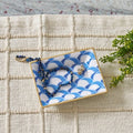Scales Enameled Blue Rectangle Catch All Tray, Jewelry Tray for Bathroom, Vanity - Decorative Landry Tray - Trinket Trays from Jaye's Studio