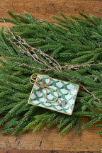 Scales Green Rectangle Catch All Tray, Jewelry Tray for Bathroom, Vanity - Decorative Landry Tray - Trinket Trays from Jaye's Studio