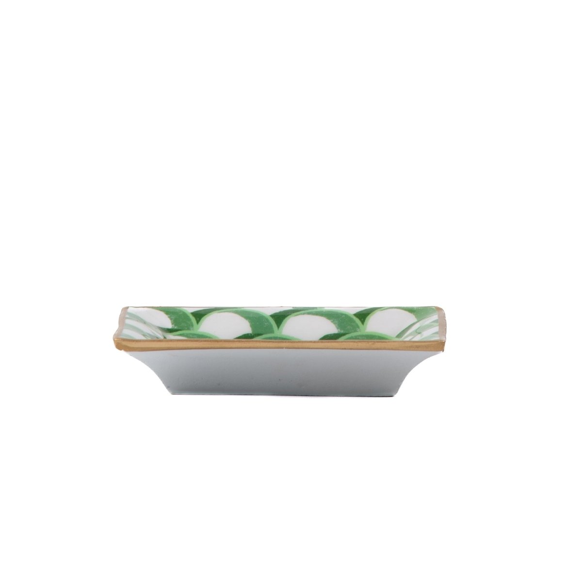 Scales Green Rectangle Catch All Tray, Jewelry Tray for Bathroom, Vanity - Decorative Landry Tray - Trinket Trays from Jaye's Studio