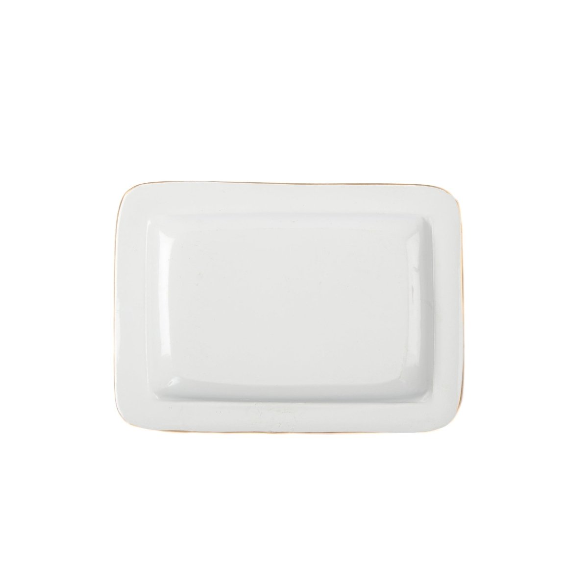 Scales Red Enameled Rectangle Soap Dish, Catch All Tray, Jewelry Tray for Bathroom, Vanity, Sink - Decorative Laney Tray - Trinket Trays from Jaye's Studio