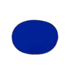 Shagreen Enameled Oval Wastebasket - Avail 09/21 - Wastebaskets from Jaye's Studio