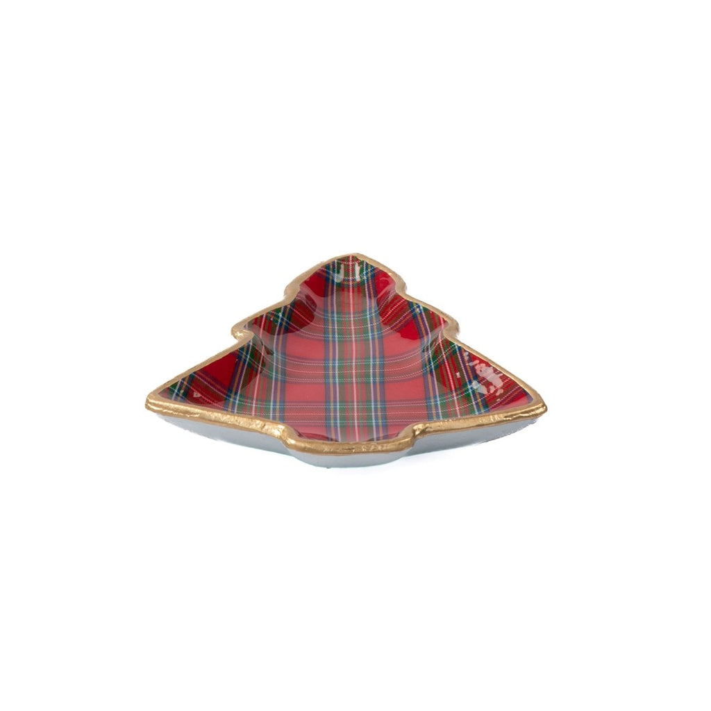 Tartan Plaid Christmas Tray - Avail 11/26 - Decorative Trays from Jaye's Studio
