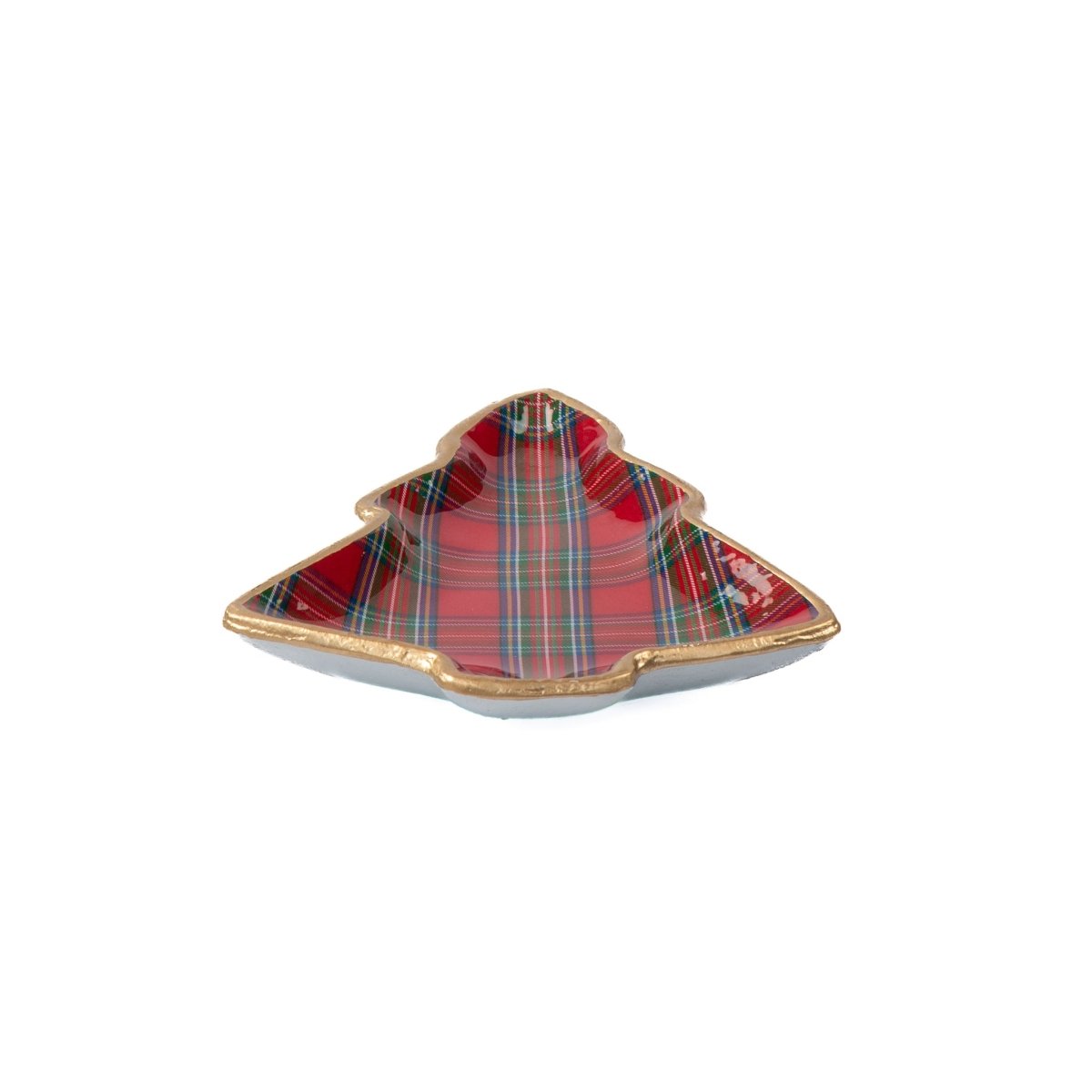 Tartan Plaid Christmas Tray - Avail 11/26 - Decorative Trays from Jaye's Studio
