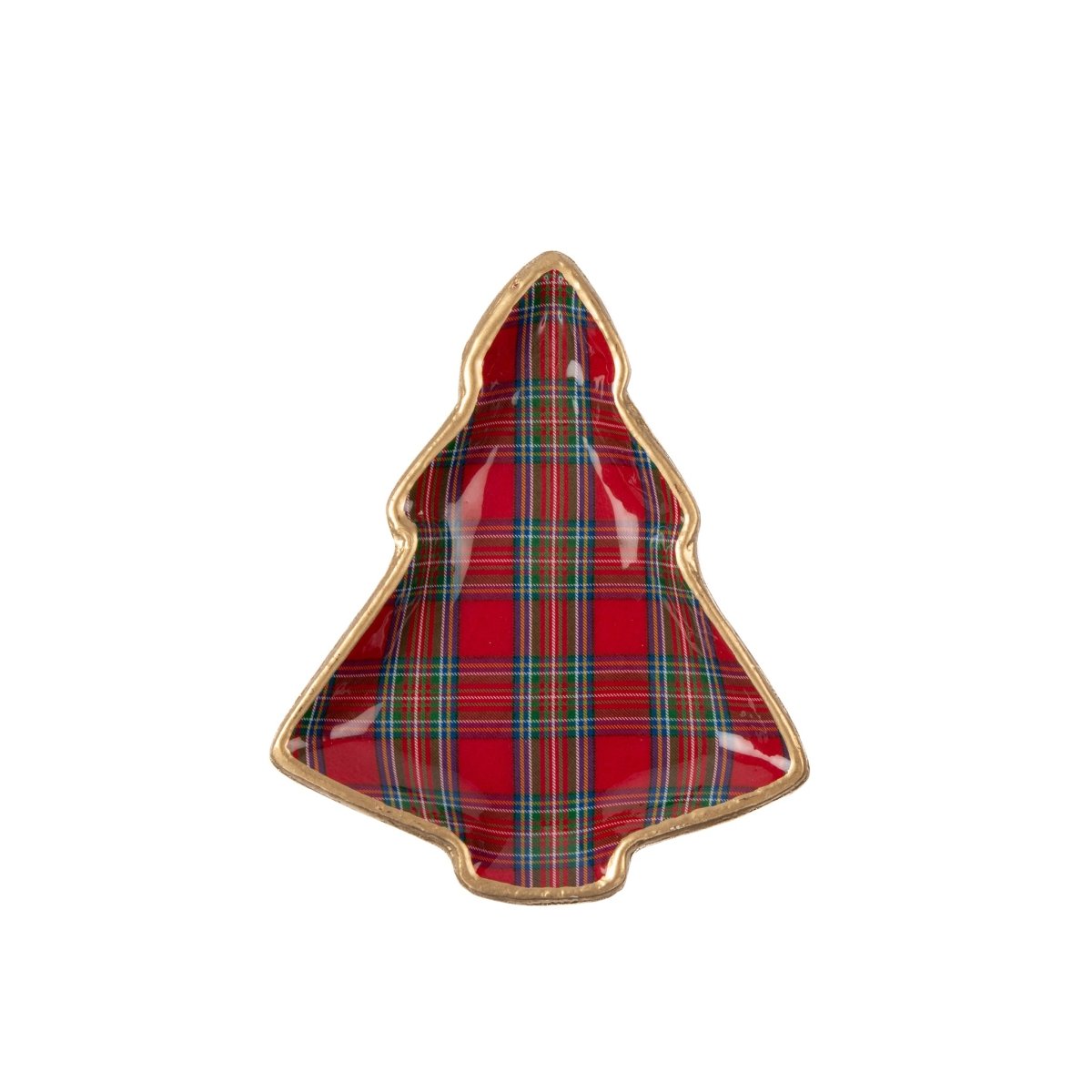Tartan Plaid Christmas Tray - Avail 11/26 - Decorative Trays from Jaye's Studio