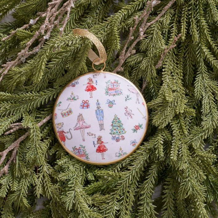 Watercolor Nutcracker Ornament (single) - Holiday Ornaments from Jaye's Studio