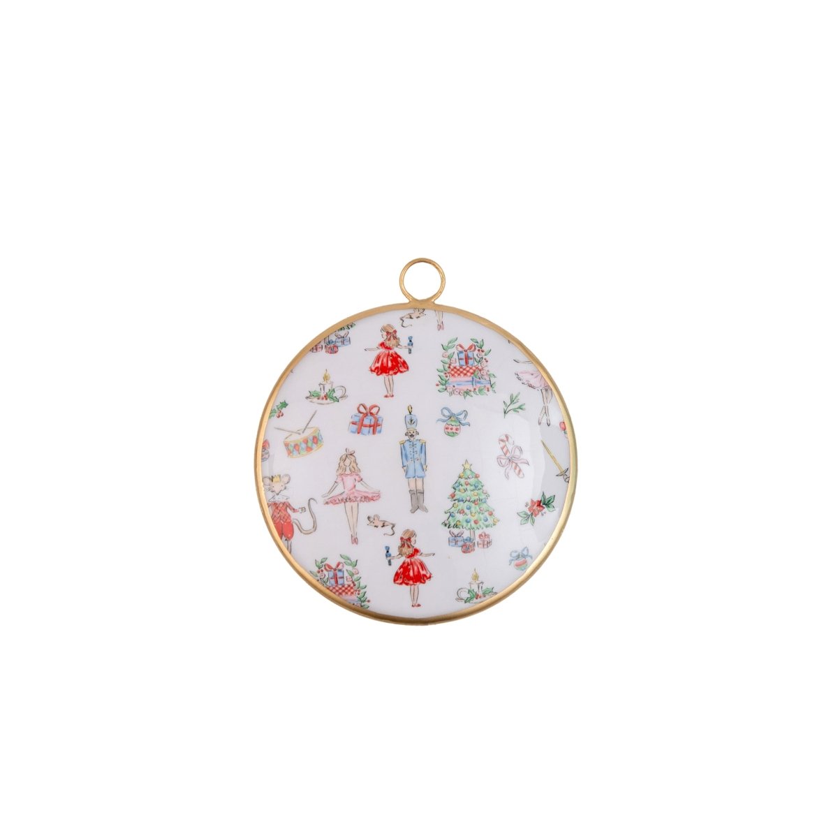 Watercolor Nutcracker Ornament (single) - Holiday Ornaments from Jaye's Studio