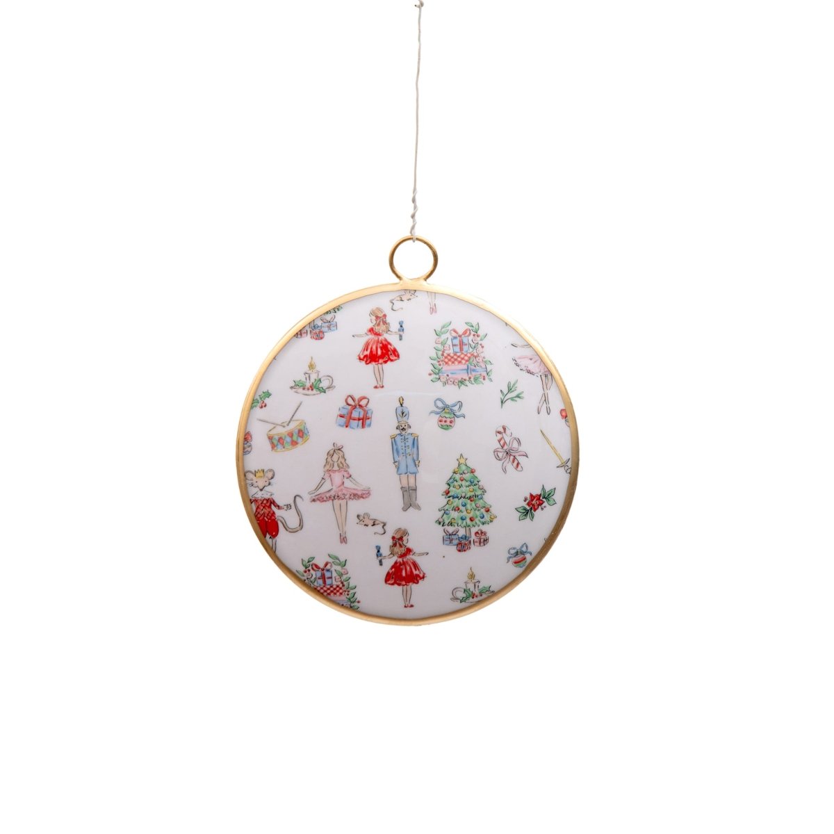 Watercolor Nutcracker Ornament (single) - Holiday Ornaments from Jaye's Studio