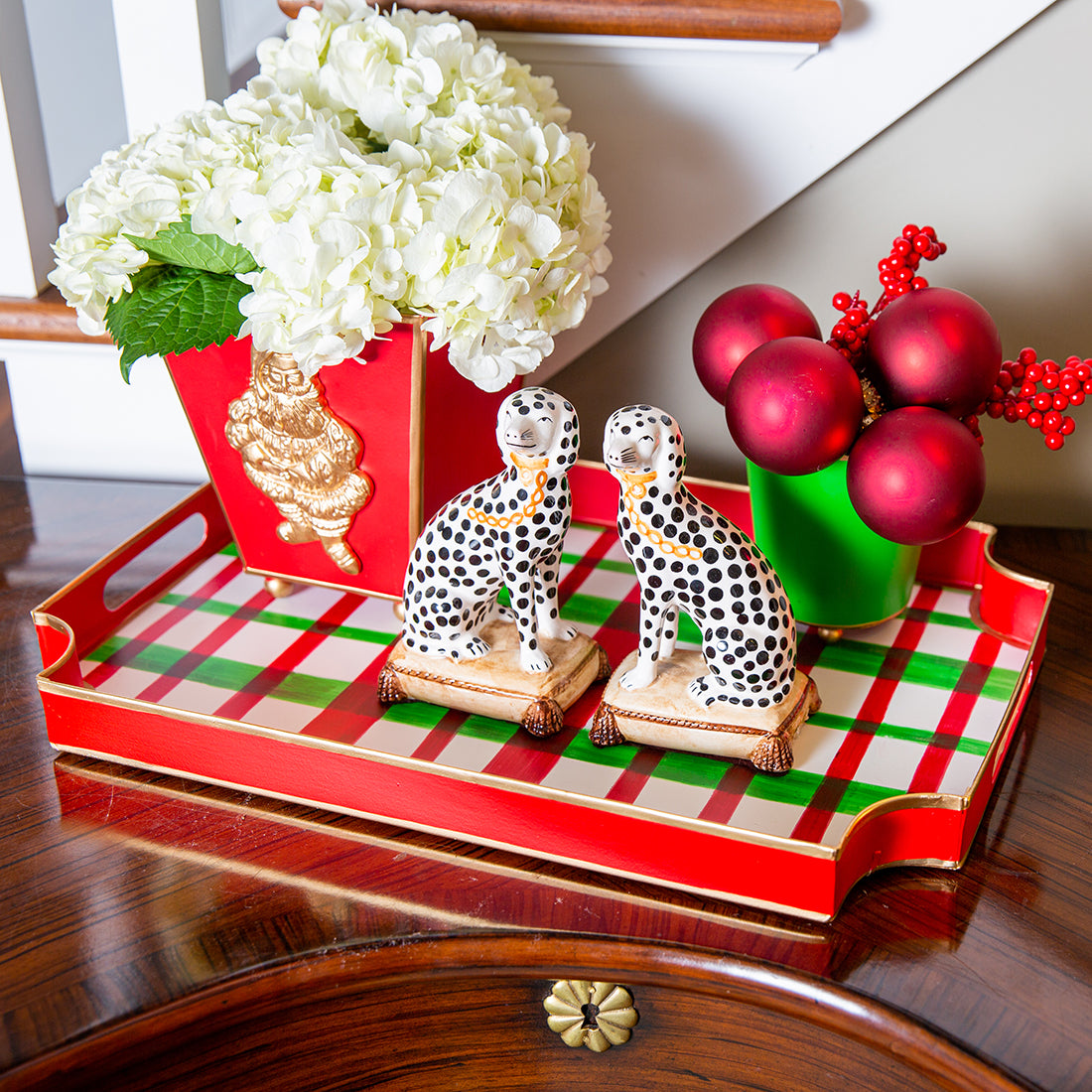 Regency Santa Square Cachepot Planter