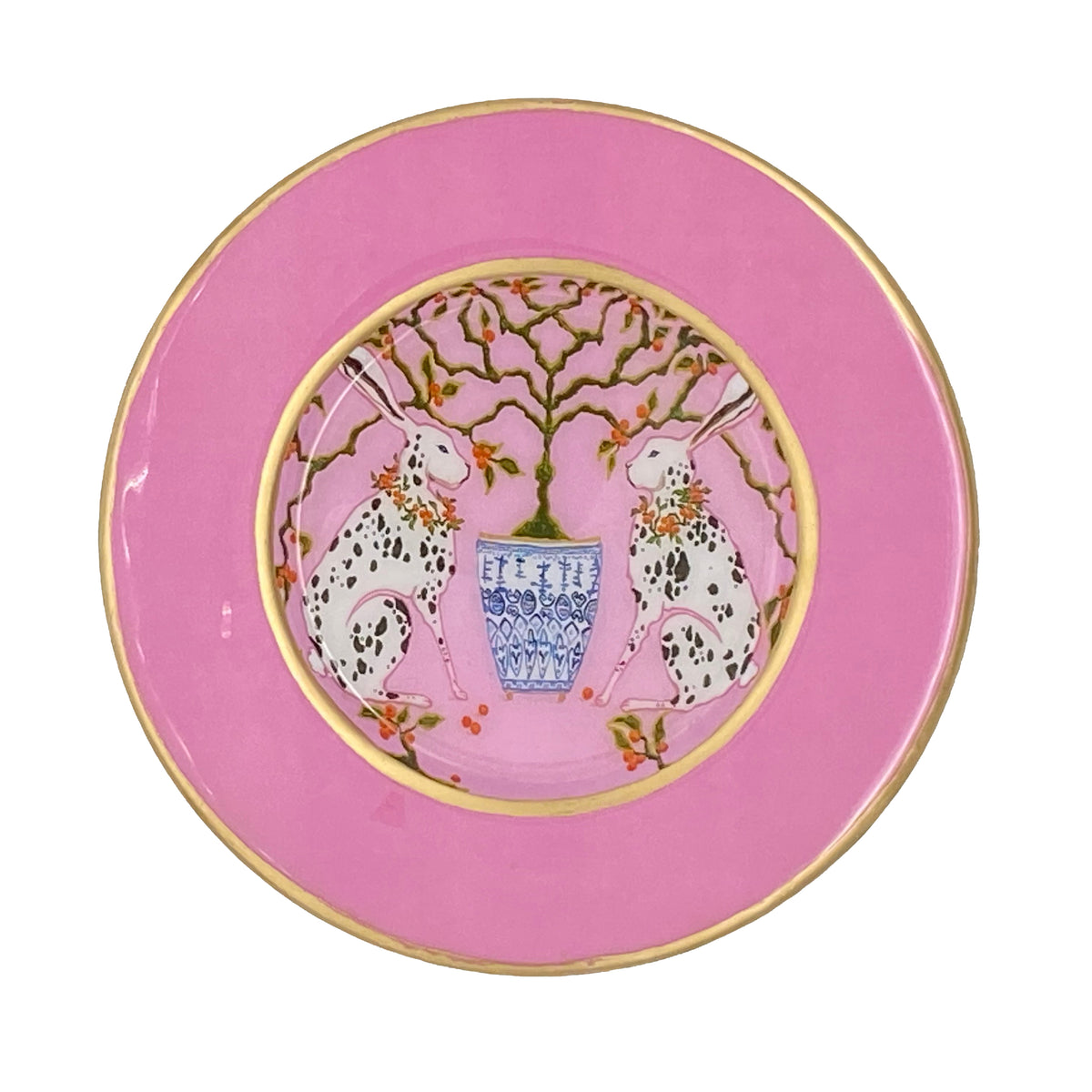 Bunnies Dessert Plate (4 Pack) - Avail 02/21