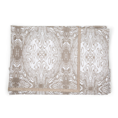 Faux Bois Table Runner 14x108