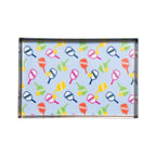 Pickleball Enameled Rectangle Vanity Tray - Decorative Tray - Serving Trays from Jaye's Studio
